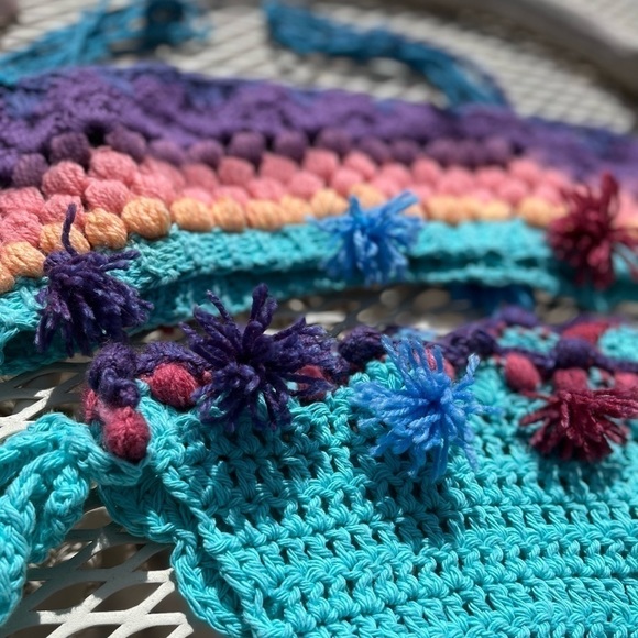 CROCHETED BIKINI WITH TASSELS - Picture 13 of 13